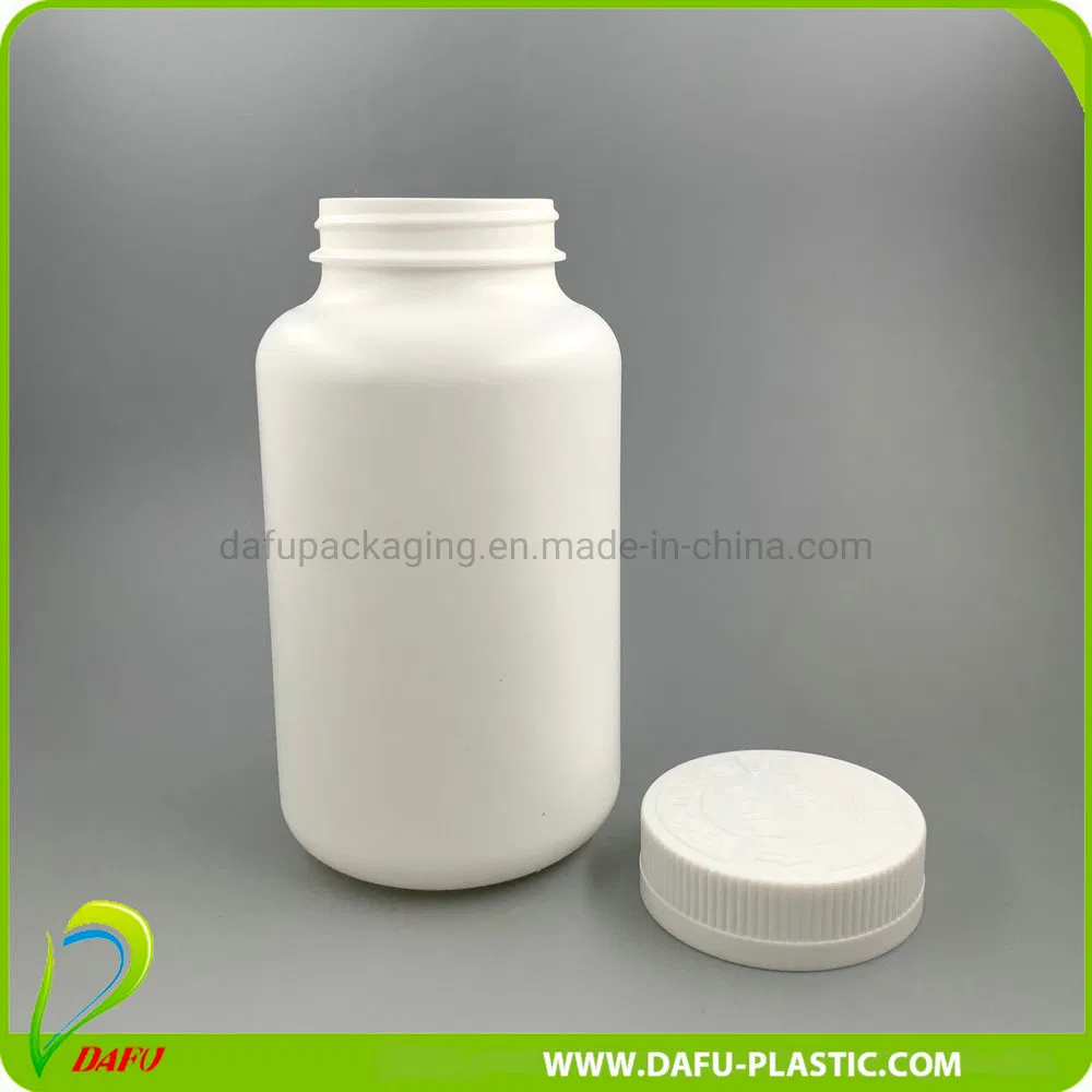 Plastic Products HDPE 500ml Pill Tablet Vitamin Bottle with Cap