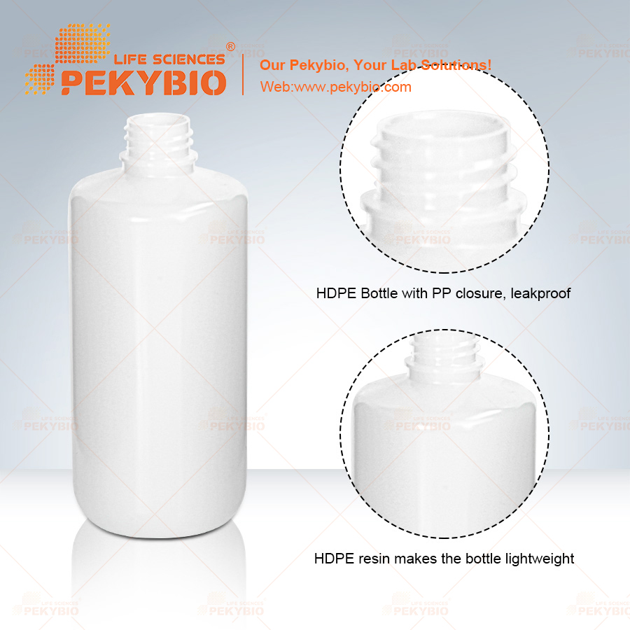 500ml HDPE Narrow Mouth Storage Bottles for Waste Water