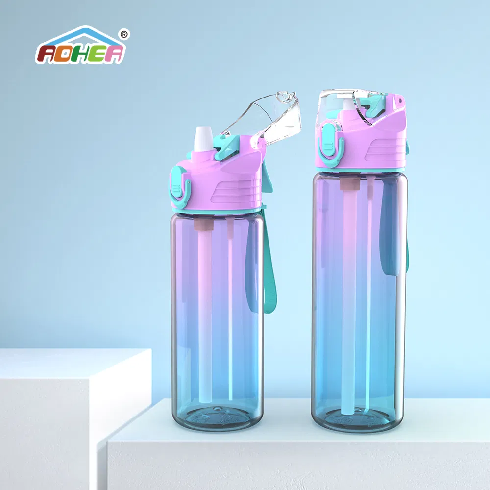 Plastic Kids Children Sports Camping Outdoors School Student Cup Water Bottle