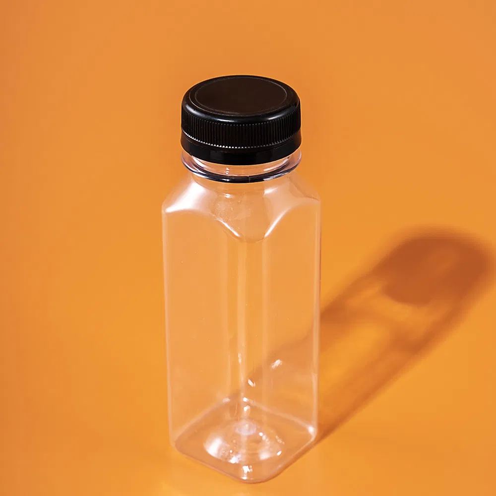 500ml Mineral Water Packaging Bottle Disposable Pet Plastic Empty Mineral Water Juice Bottles with Airtight Lid