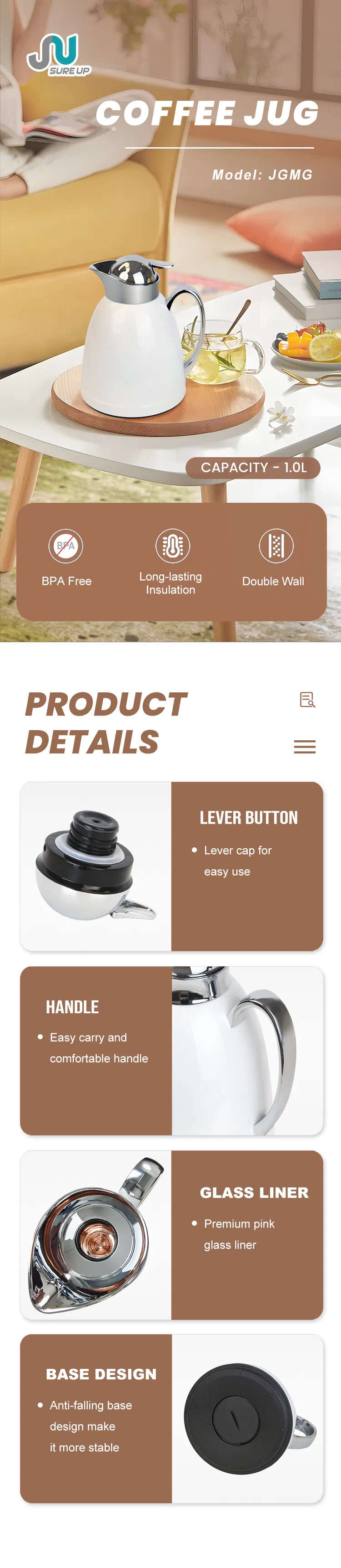 Arabic Style Thermos Pot