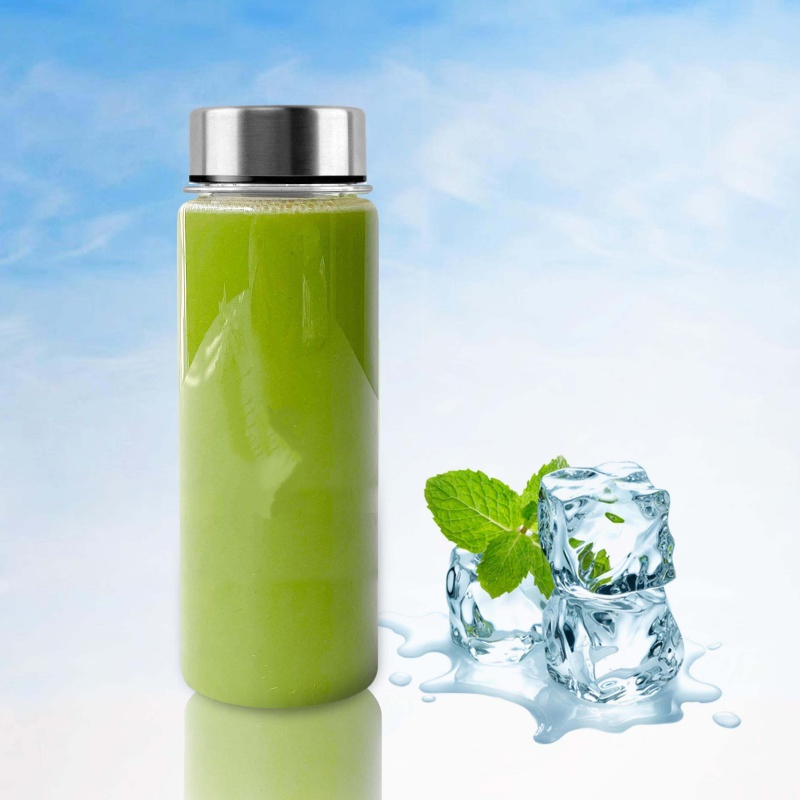 Protein Powder Shaker Reusable Classic 500ml Transparent Plastic Tritan Water Bottle