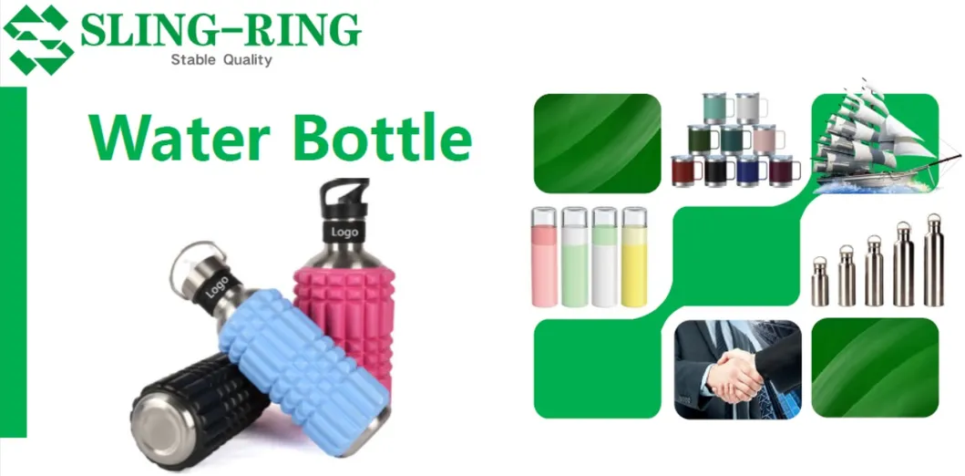 Stainless Steel Reusable Insulated Cool Sports Travel Size Foam Rollers Water Bottles