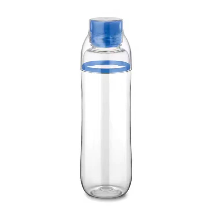 BPA Free 700ml Leak Proof Plastic Sport Frosted Drink Bottle Silicon School Chilly Water Bottle