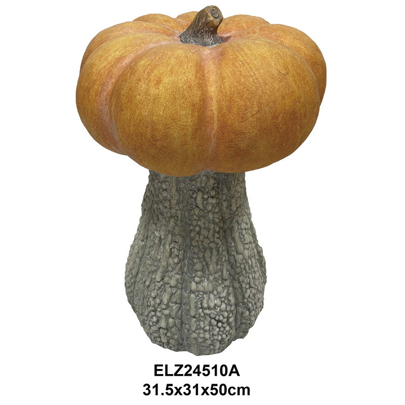 China Garden Halloween Decor Fiber Clay Pumpkin Collection Harvest Season Factories, Product