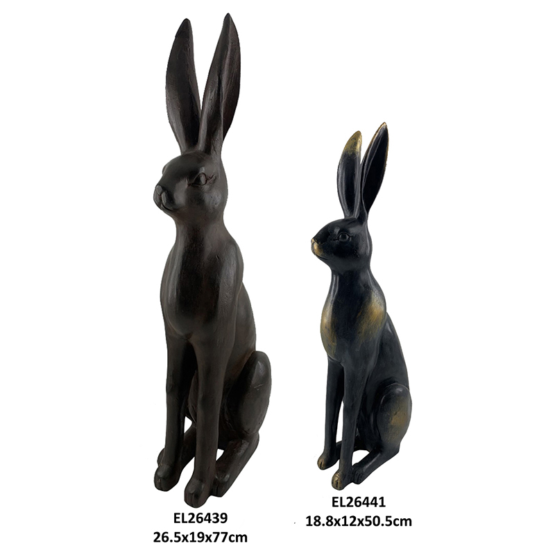 Wholesale Rabbit Statues Easter Bunny for Home and Garden Modern Rabbits Figurines Manufacturers, Factory