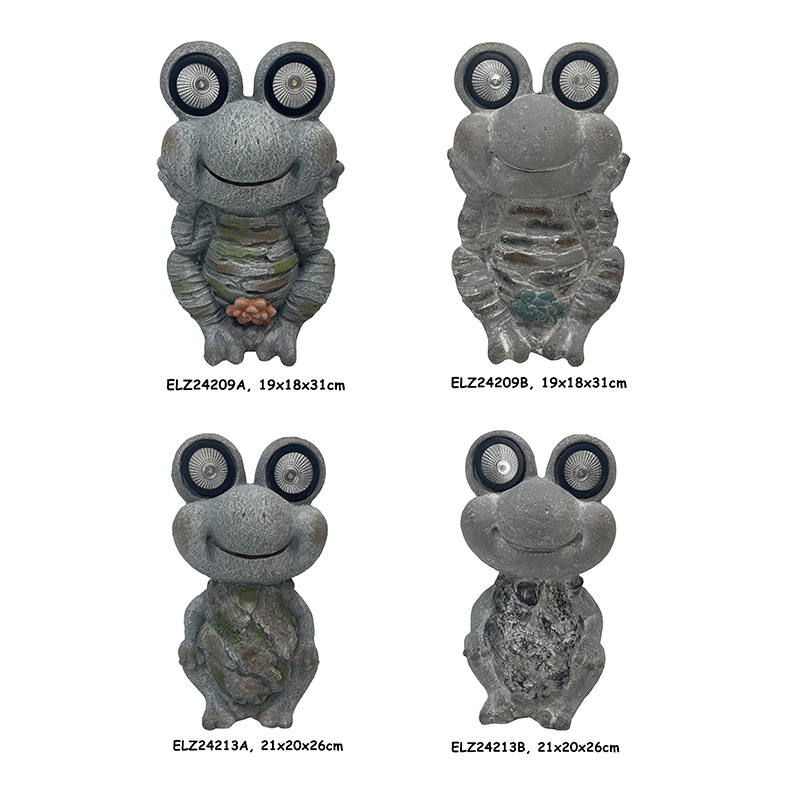 Garden Frog Statue