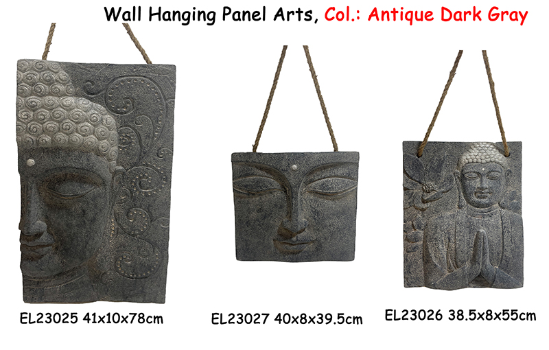 High-Quality Fiber Clay Light Weight Buddha Panels Hanging on Wall Crafts Product, Service