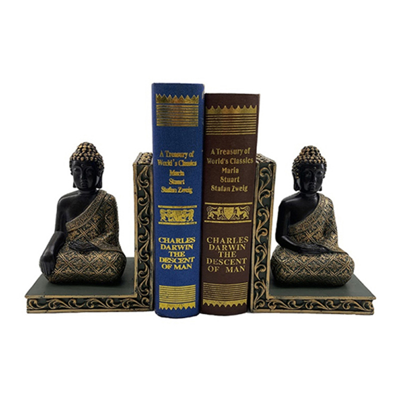 High-Quality Resin Arts & Crafts Classic Buddha Statues Bookends Suppliers, Service