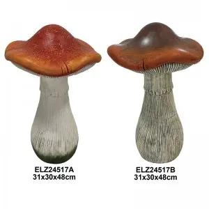 Fiber Clay Mushroom
