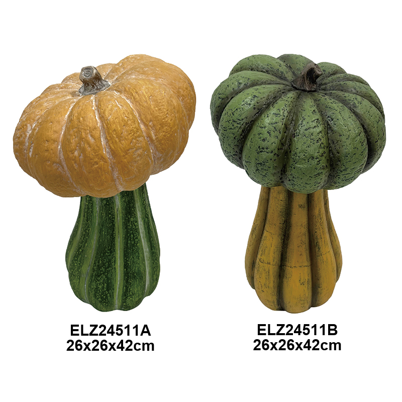 China Garden Halloween Decor Fiber Clay Pumpkin Collection Harvest Season Factories, Product