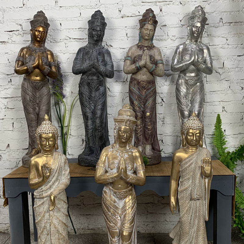 High-Quality Resin Arts & Crafts Standing Buddha Statues And Figurines Factories, Service