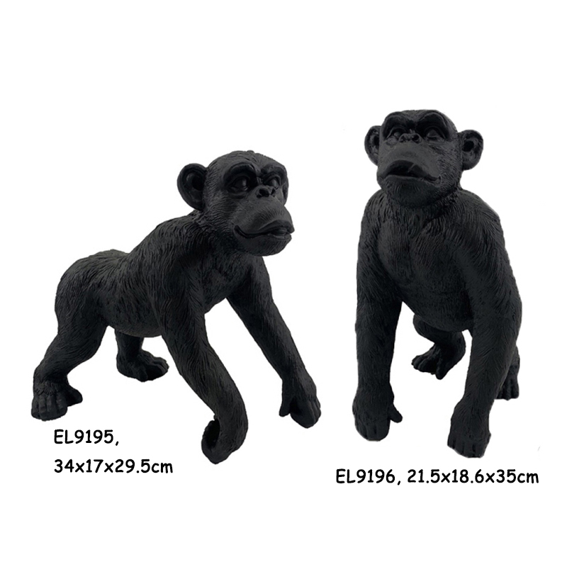 Best Resin Arts & Crafts Table top decoration Africa baby Gorilla monkey Figurines  Manufacturer, Exporter