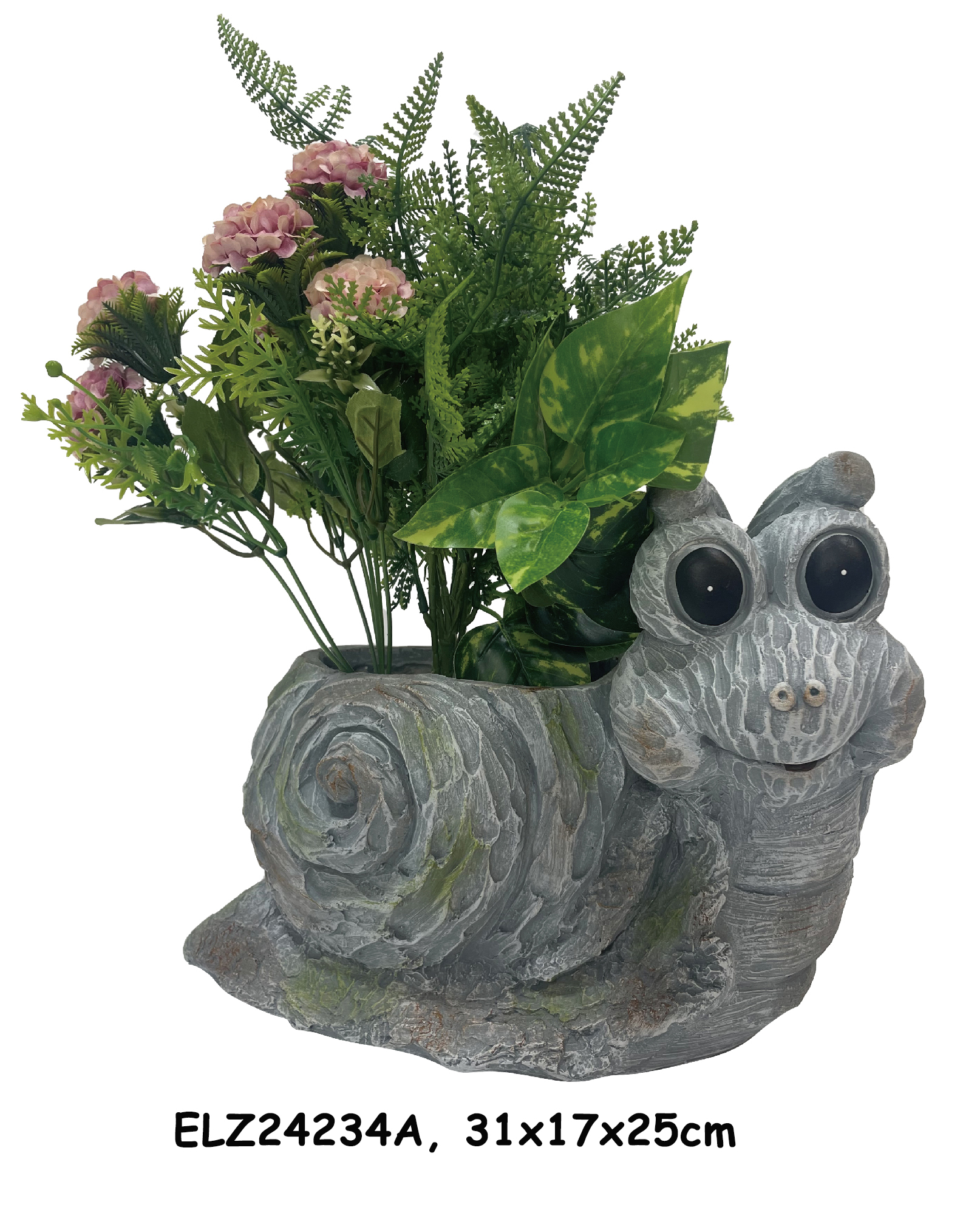 Best Snail-Shaped Planter Statues Snail Deco-Pot Garden Planters Garden Pottery Indoor and Outdoor Factory, Product