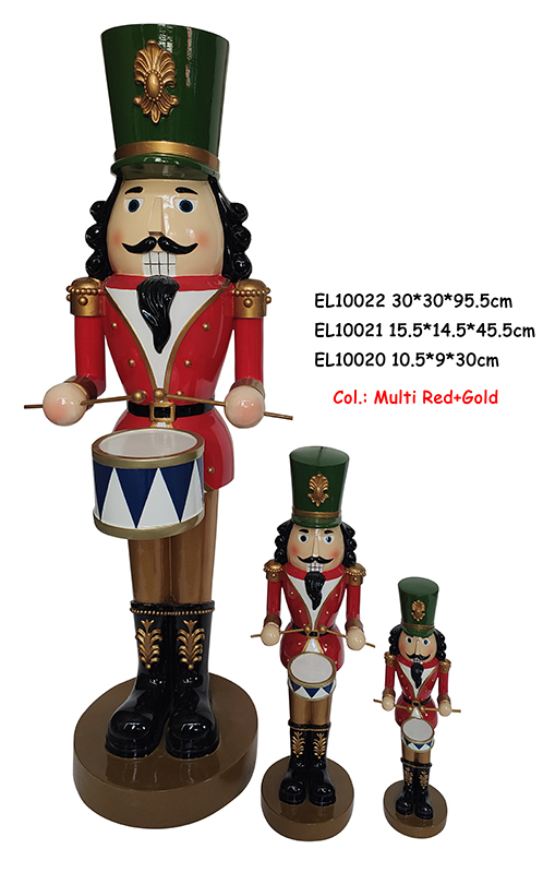 Wholesale Resin Handmade Crafts Classic Nutcrackers Figurines Soldiers Decorations Tabletop Ornaments Manufacturer, Product
