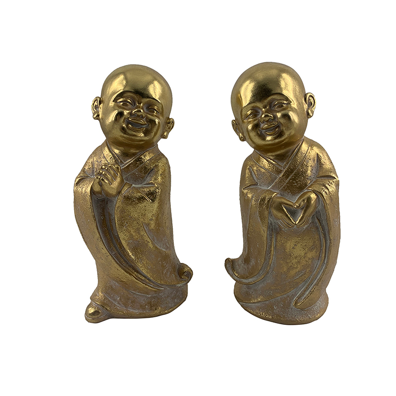 Wholesale Resin Arts & Crafts Classic Chinese Shaolin Buddha Style Figurines Factories, Exporter