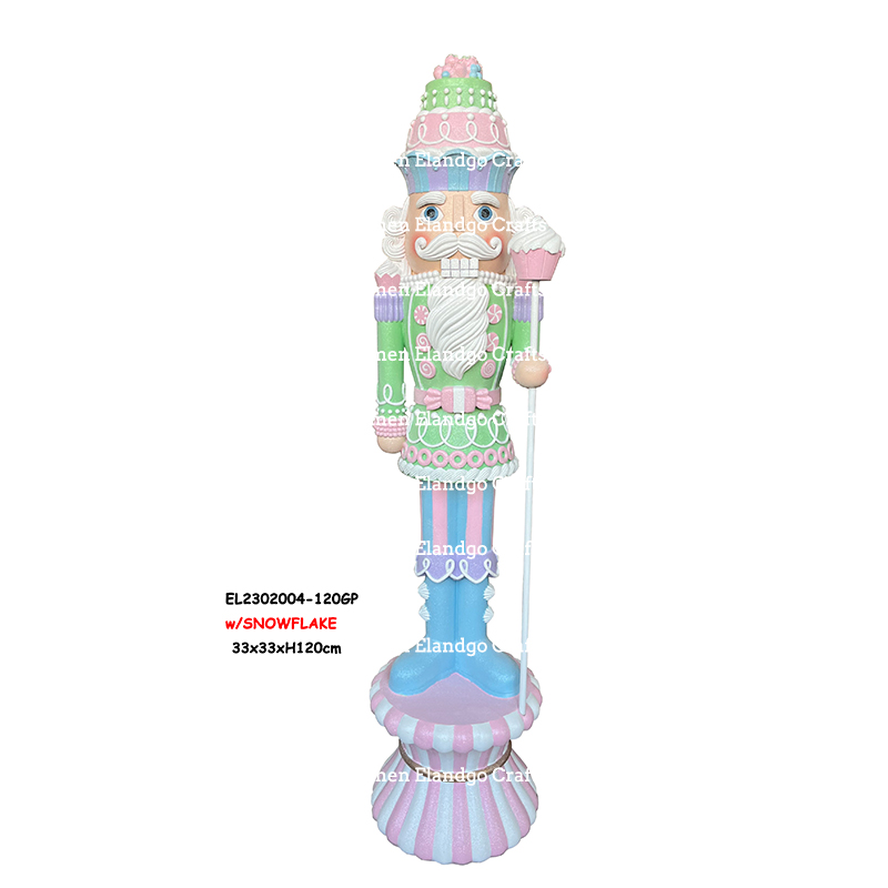 China Handmade Resin Sweetness Nutcrackers Christmas Decorations Seasonal Decor New Design Manufacturers, Factories