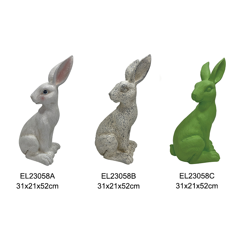 Best Vibrant Green Granite Texture Sleek Alabaster Rabbit Decor Easter Spring Home and Garden Manufacturers, Service