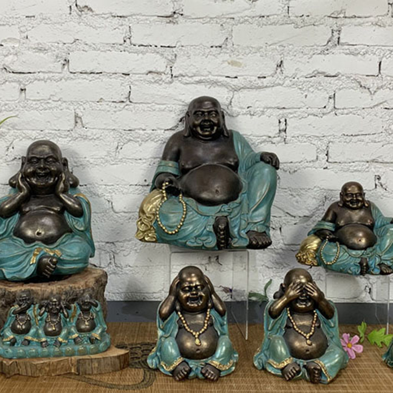 High-Quality Resin Arts & Crafts Happy Buddha Figurines Manufacturer, Supplier