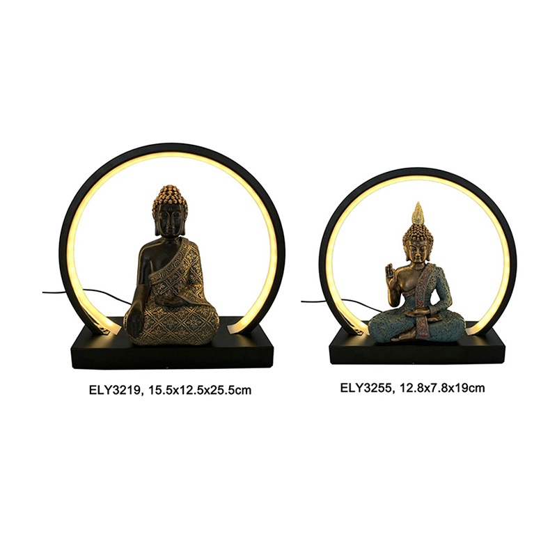 High-Quality Resin Arts & Crafts  Buddha Statues With Holders For Candles Manufacturers, Supplier