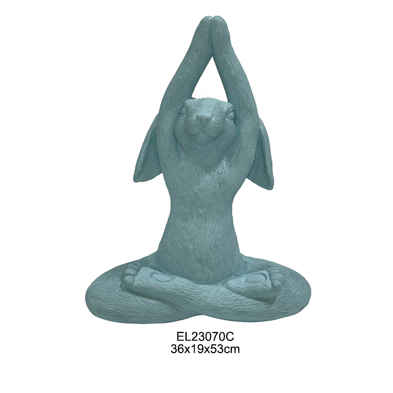High-Quality Cute Yoga Rabbit Collection Spring Easter Garden Decoration Daily Items Factory, Exporter