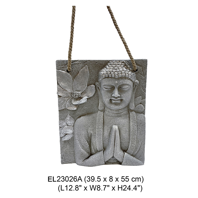 High-Quality Fiber Clay Light Weight Buddha Panels Hanging on Wall Crafts Product, Service