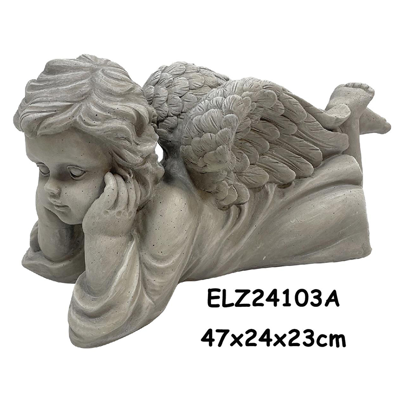 Wholesale Cherubic Charm Angelic Figurines Home Decor Angel Statues Garden Decoration Suppliers, Product