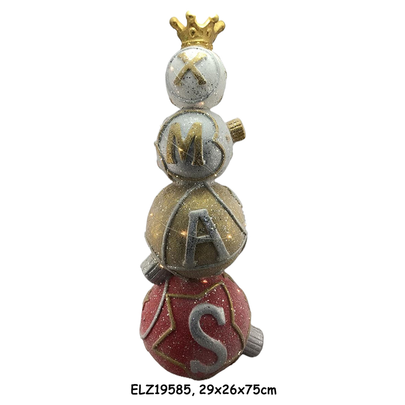 Best Stacked XMAS Balls Handcrafted Christmas Decoration Festive Decor Exporter, Exporters