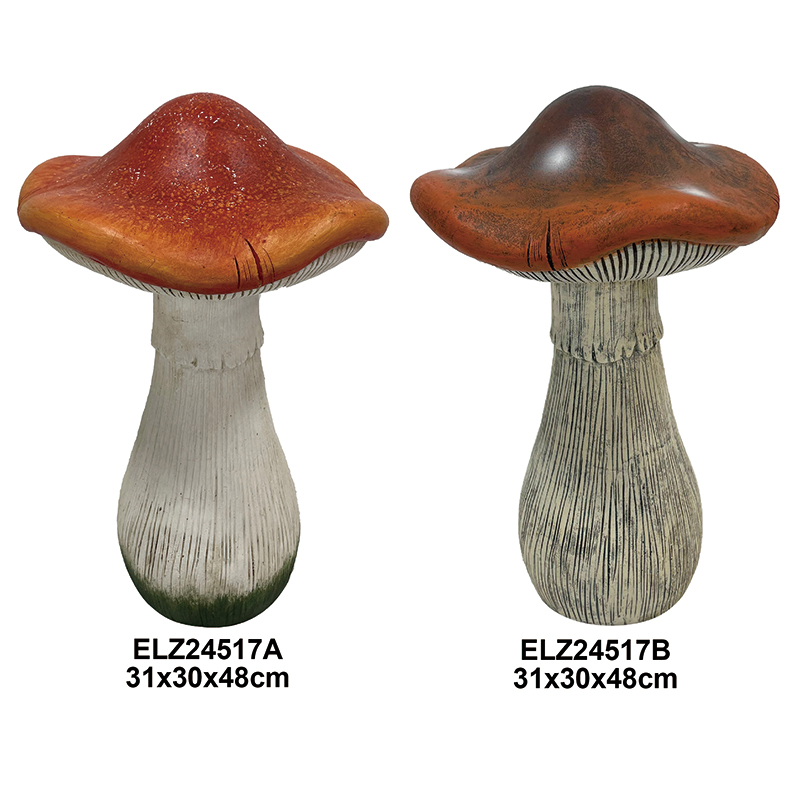 High-Quality Fiber Clay Handcrafted Mushroom Decorations Garden Decor Indoor Outdoor Harvest Season Exporter, Products