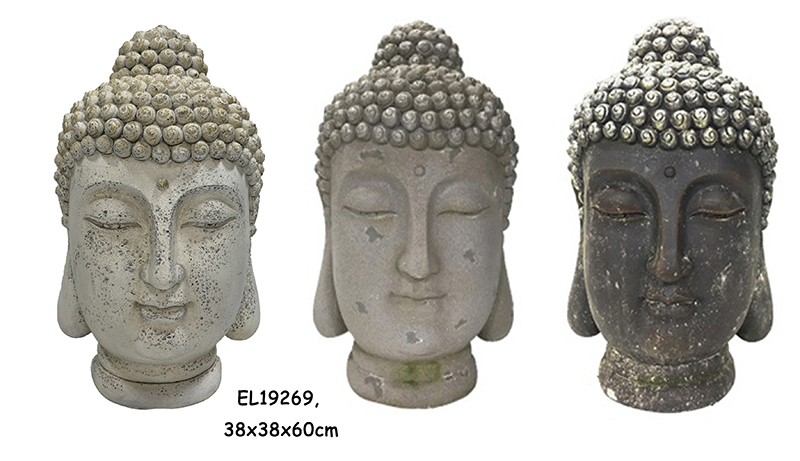 Fiber Clay Buddha Statue 4