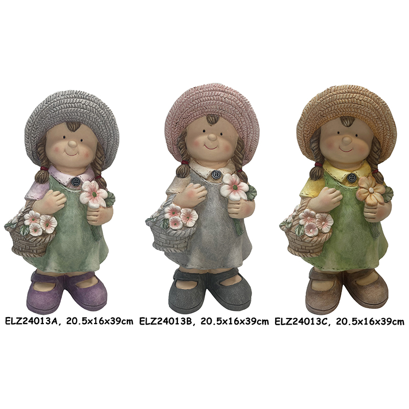 Blossom Buddies Statues Detail 2