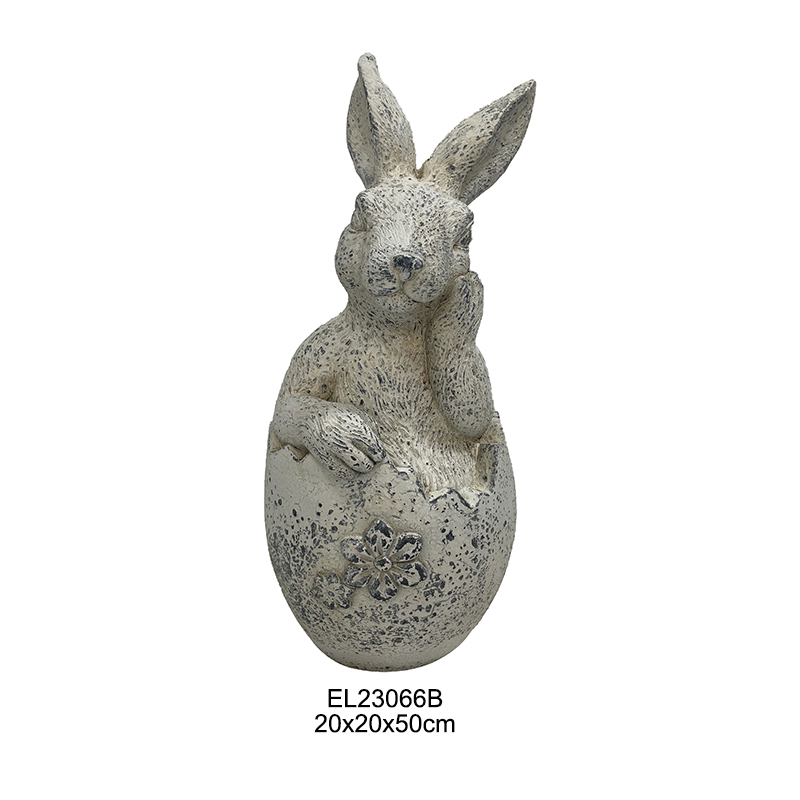 Spring Rabbit Figurine 4