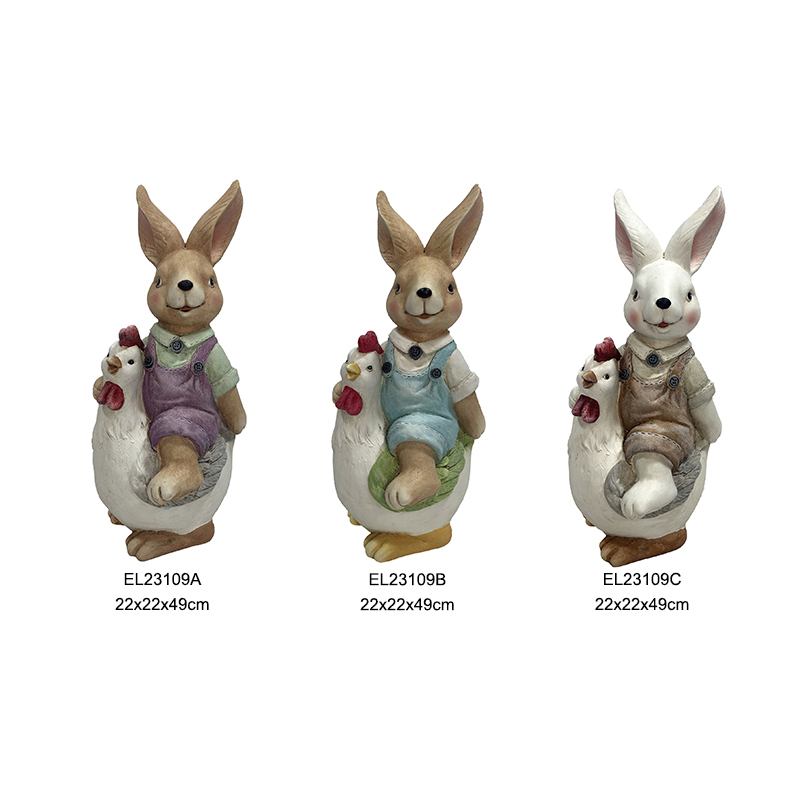 Rabbit and Poultry Figurine Collection 2
