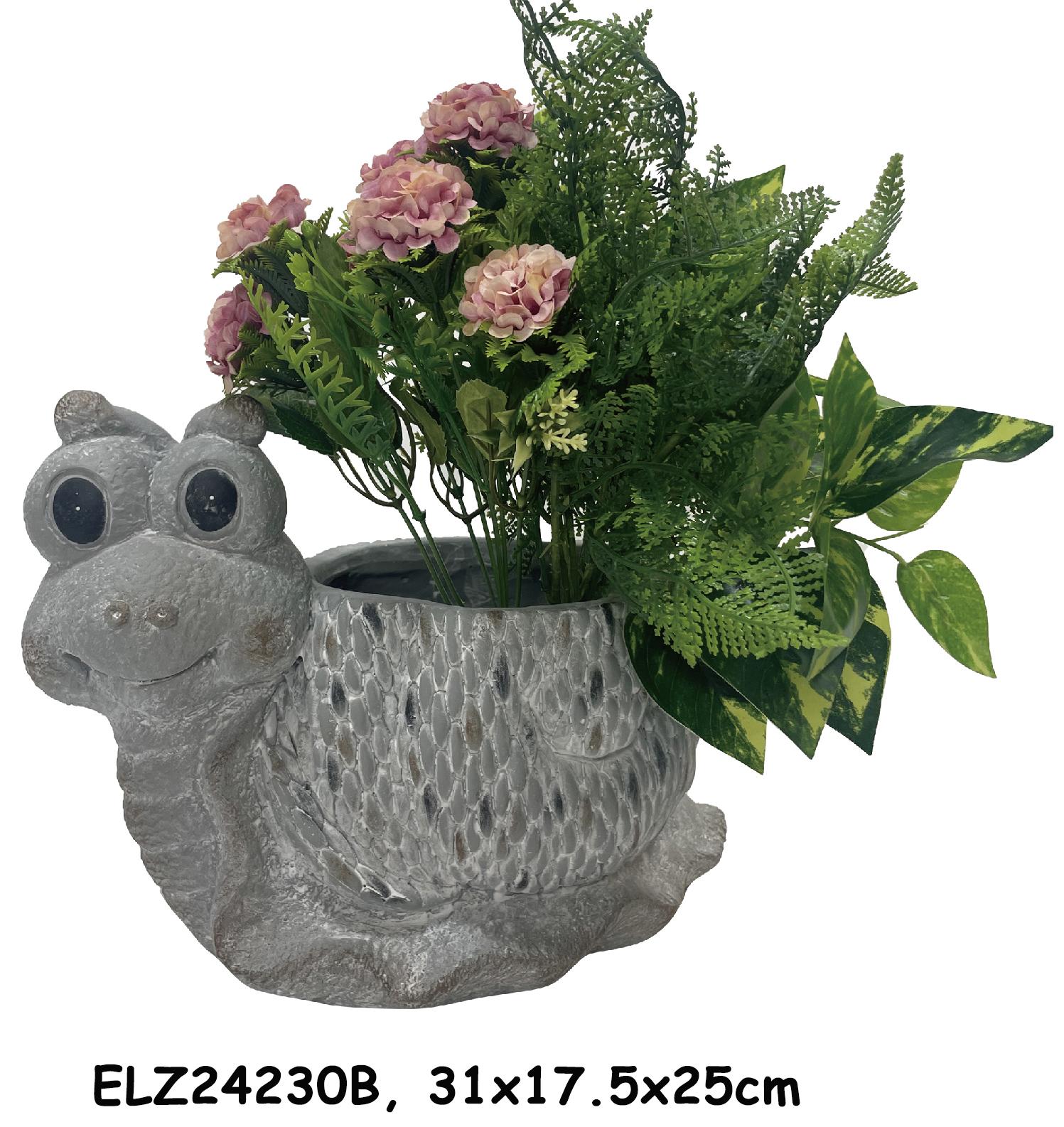 Best Snail-Shaped Planter Statues Snail Deco-Pot Garden Planters Garden Pottery Indoor and Outdoor Factory, Product