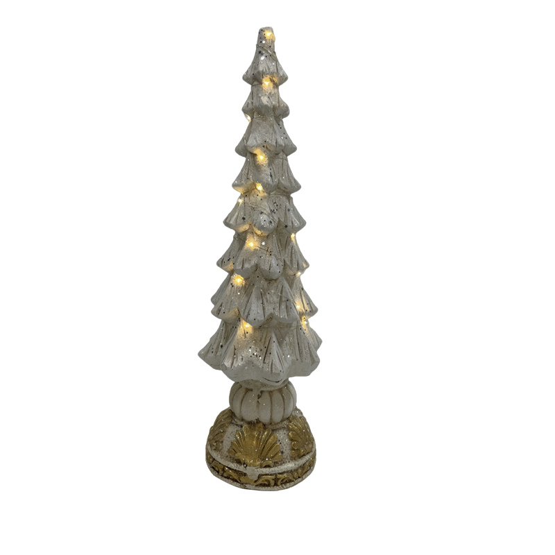 Handcrafted Clay Fiber Christmas Tree Highlight 3