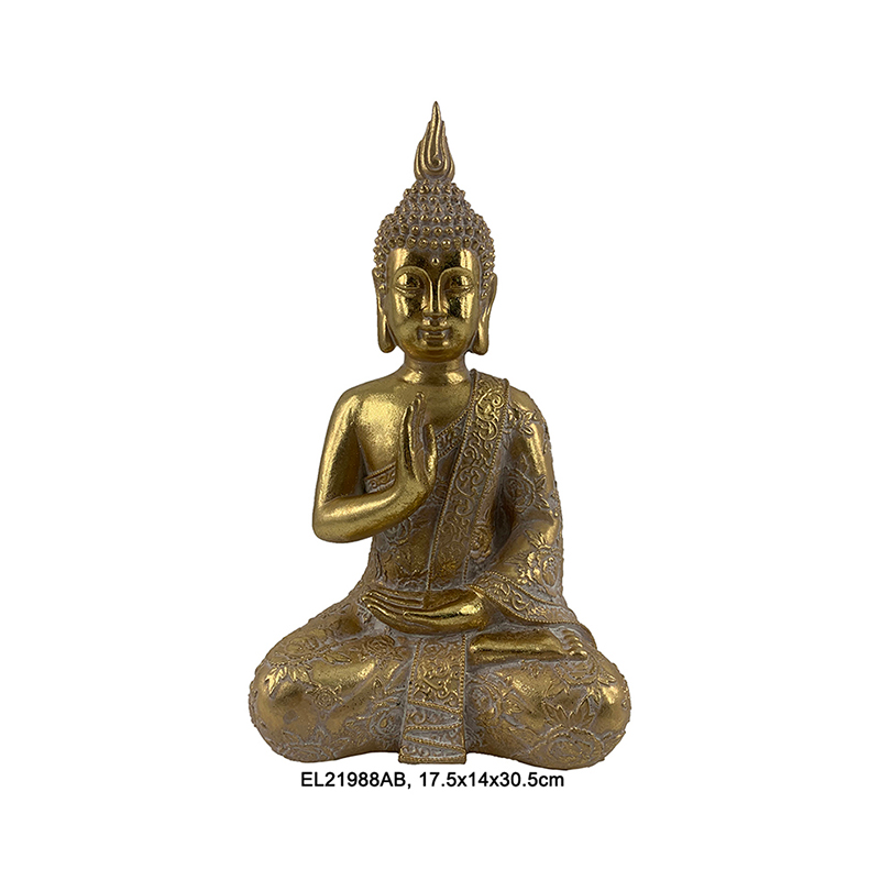 High-Quality Resin Arts & Crafts Thai Teaching Buddha Statues And Figurines  Exporter, Product