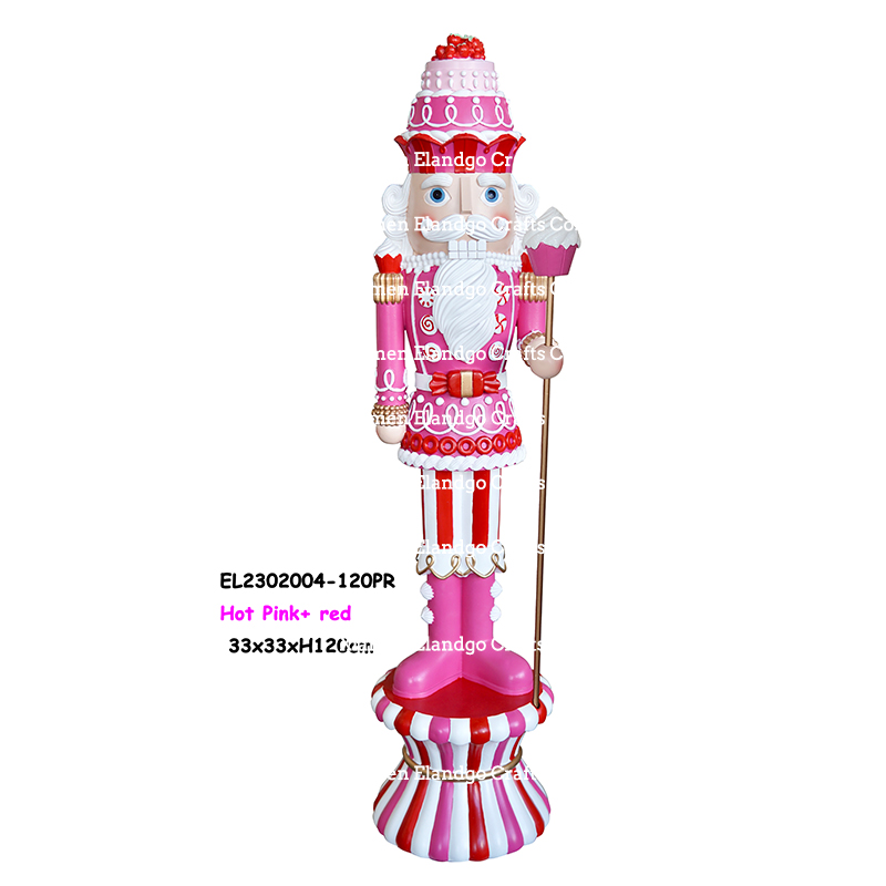 China Handmade Resin Sweetness Nutcrackers Christmas Decorations Seasonal Decor New Design Manufacturers, Factories