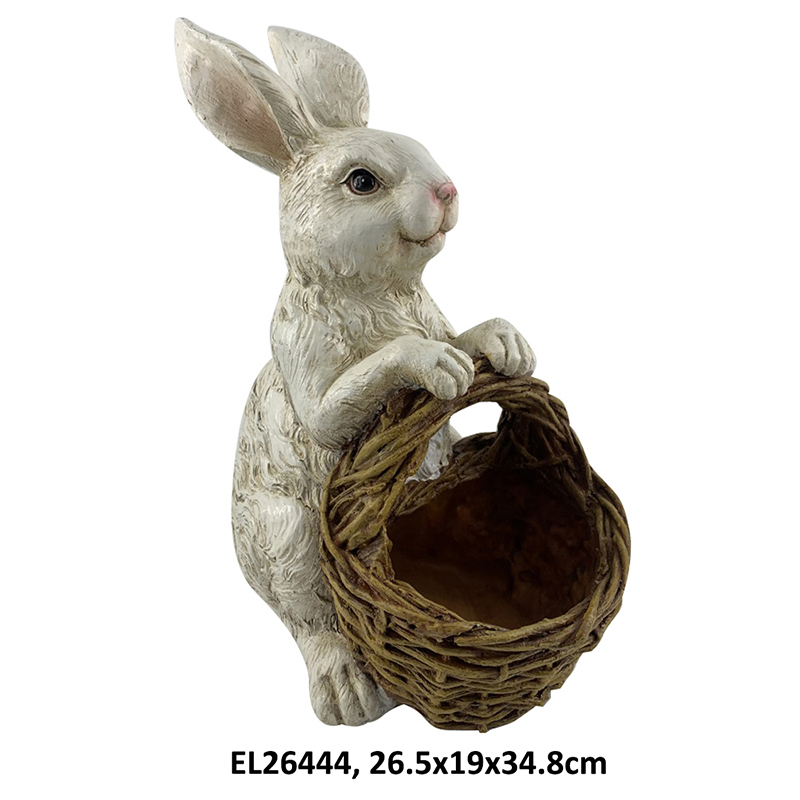 Best Garden Ornaments Easter Bunnies Rabbit Figurine Indoor and Outdoor Decoration Manufacturer, Product