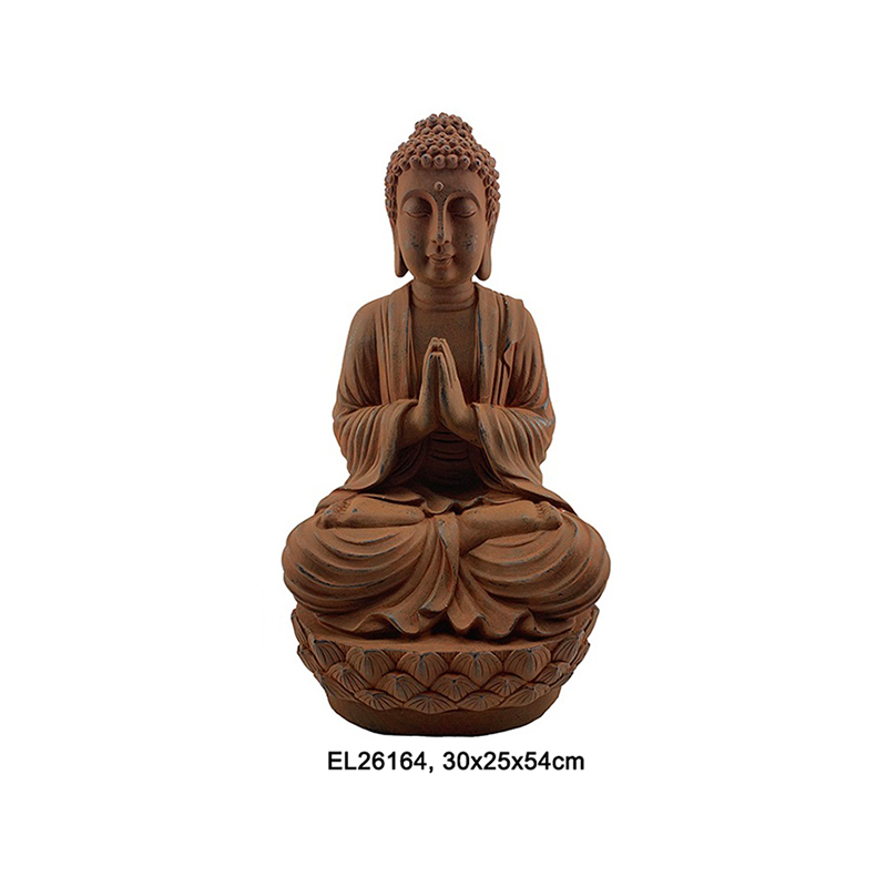 Wholesale Resin Arts & Crafts  Buddha Sitting On Lotus-Base Figurines  Manufacturer, Factory