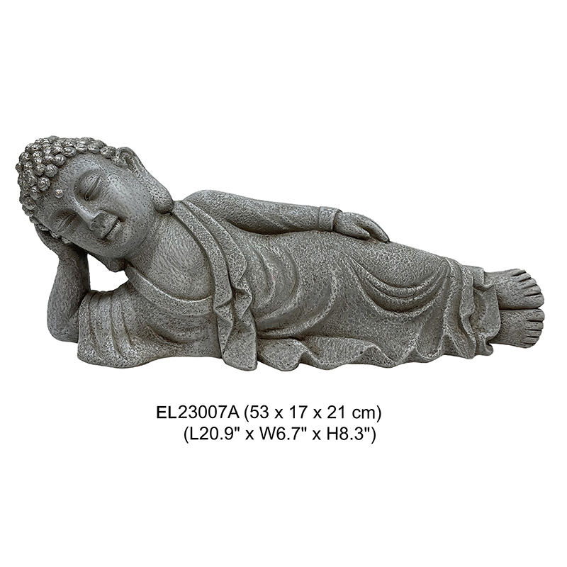 Best Fiber Clay Light Weight MGO Reclining Buddha Figurines Statues Factories, Products