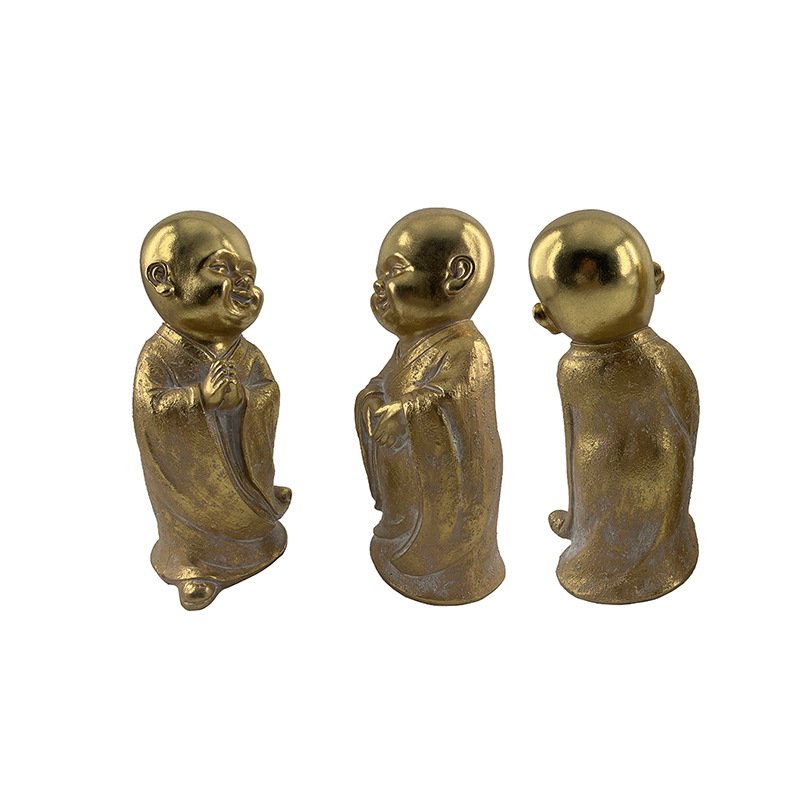 Wholesale Resin Arts & Crafts Classic Chinese Shaolin Buddha Style Figurines Factories, Exporter