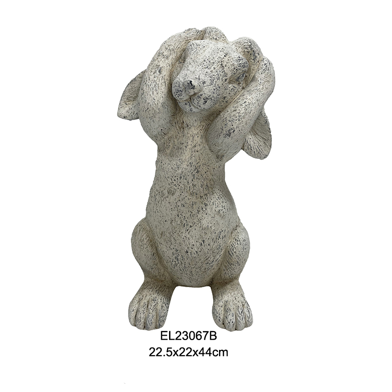 Best Hear No Evil Easter Rabbit Statues Spring Outdoor Indoor Decoration Holiday Decor Supplier, Exporter