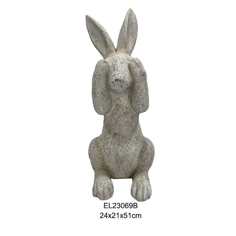 Best Easter See No Rabbit Statues Spring Home and Garden Decoration Cute Rabbit Factory, Factories