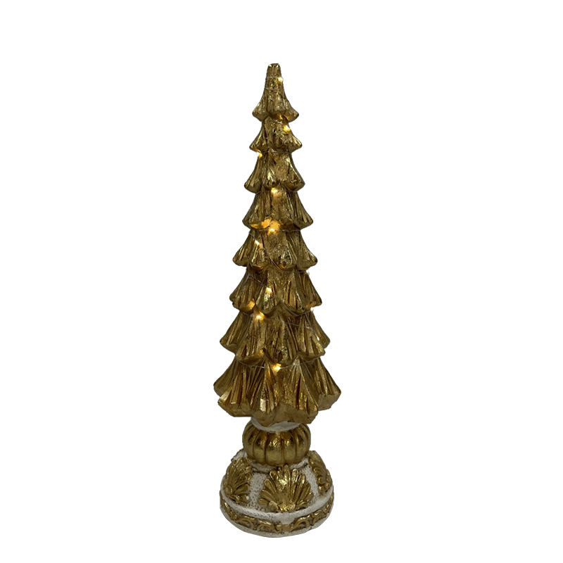 Handcrafted Clay Fiber Christmas Tree Display