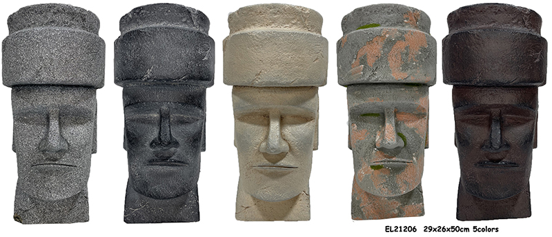 Easter Island Statue Detail 1