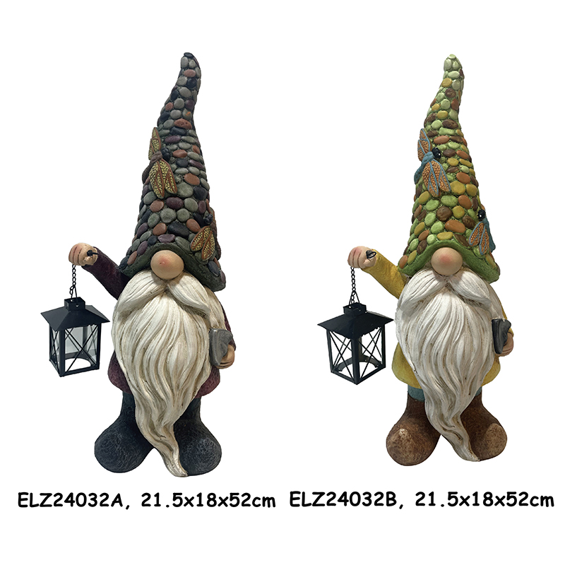 High-Quality Handmade Fiber Clay Garden Ornament Gnome Statues for Home and Garden Decor Exporter, Product