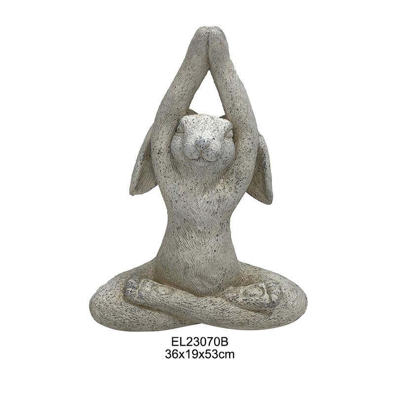 High-Quality Cute Yoga Rabbit Collection Spring Easter Garden Decoration Daily Items Factory, Exporter