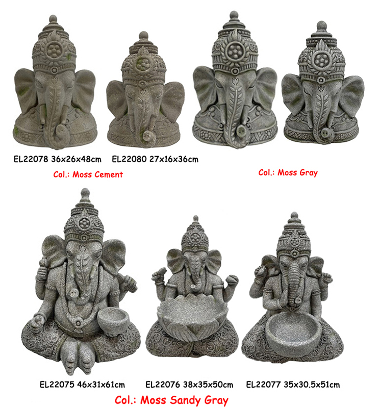 High-Quality Fiber Clay MGO Lightweight Ganesha Statues Hanging Panels Manufacturers, Service