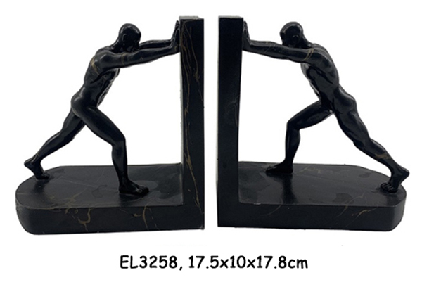 Resin Bookends Decor