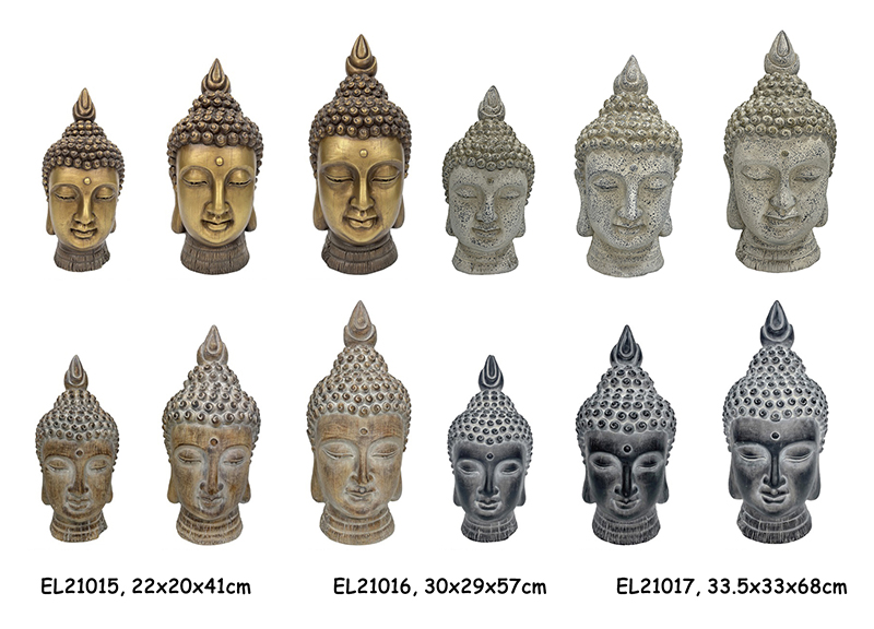 Fiber Clay Buddha Statue 1